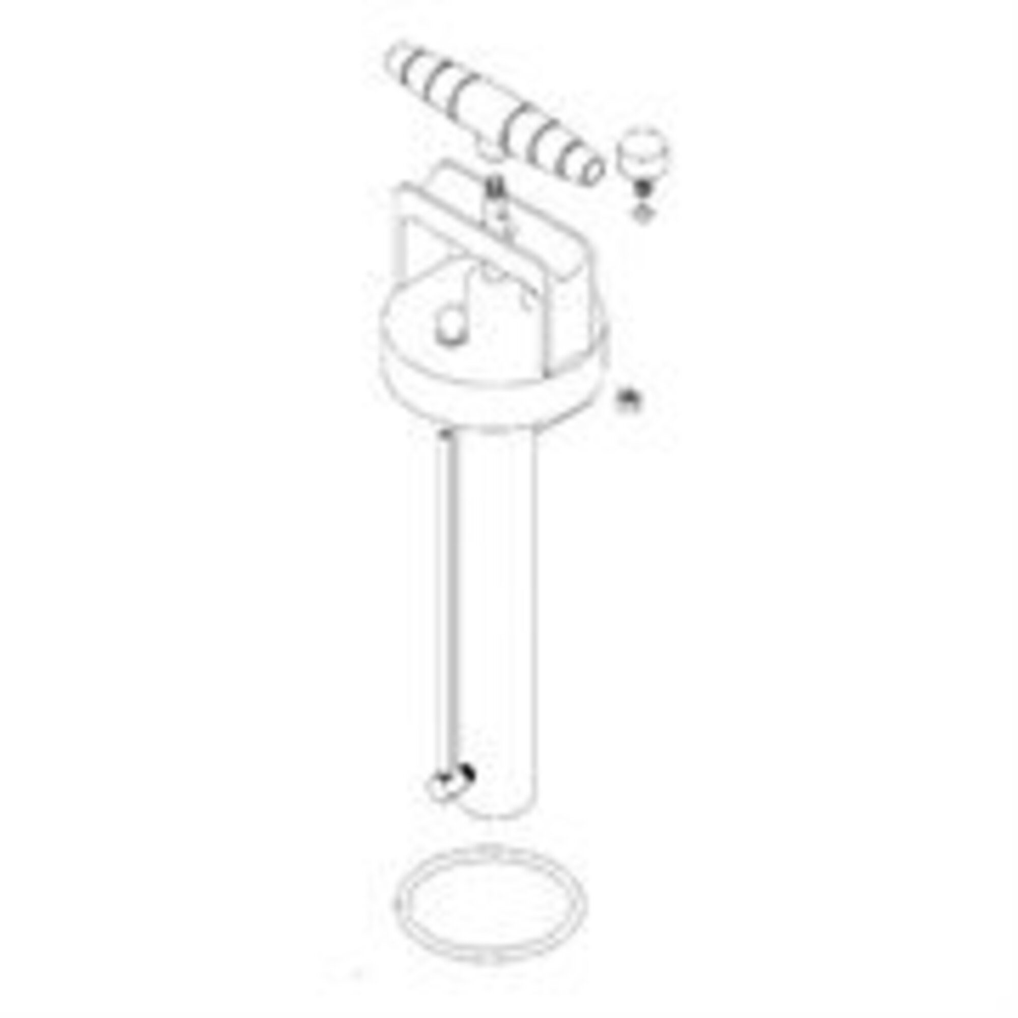 Mityvac Lid with Pump Assembly — Compatible with MV6400/6410/6840, Model# 801230